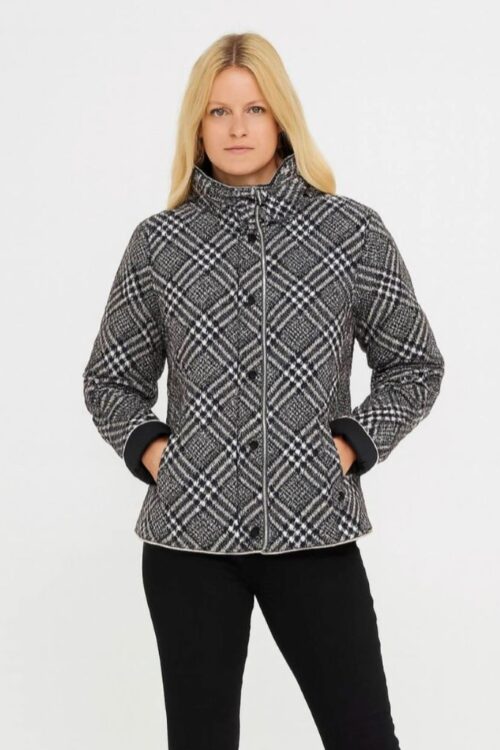 Μπουφάν κοντό διπλής όψεως με τσέπες