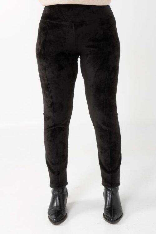 Παντελονοκολάν βελούδινο με ελαστική μέση