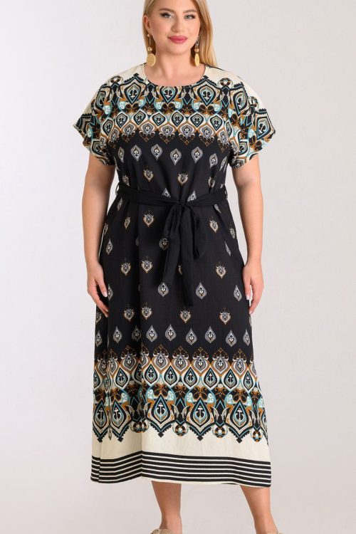 Εμπριμέ φόρεμα