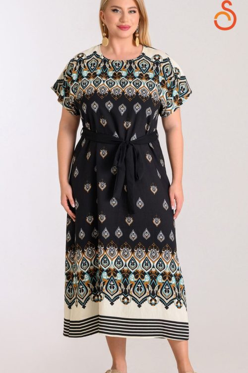 Εμπριμέ φόρεμα