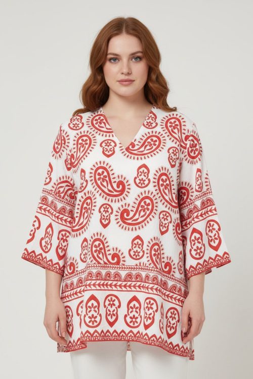 Μπλούζα με λαχούρια