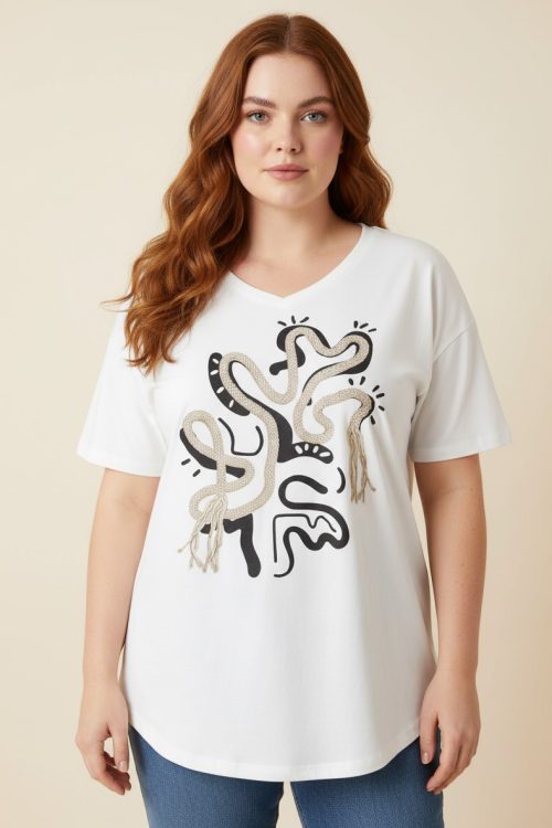 T-shirt με τύπωμα