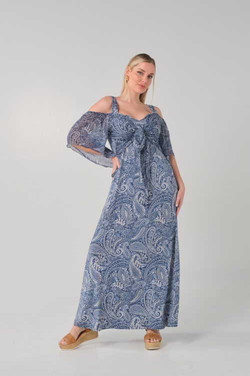 Φόρεμα με λαχούρια