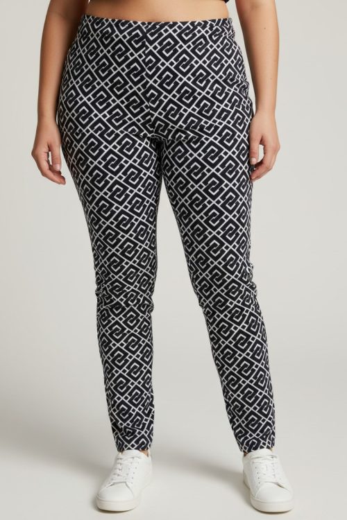 Παντελοκολάν με γεωμετρικά σχέδια