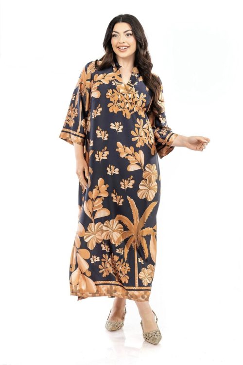 Εμπριμέ καφτάνι