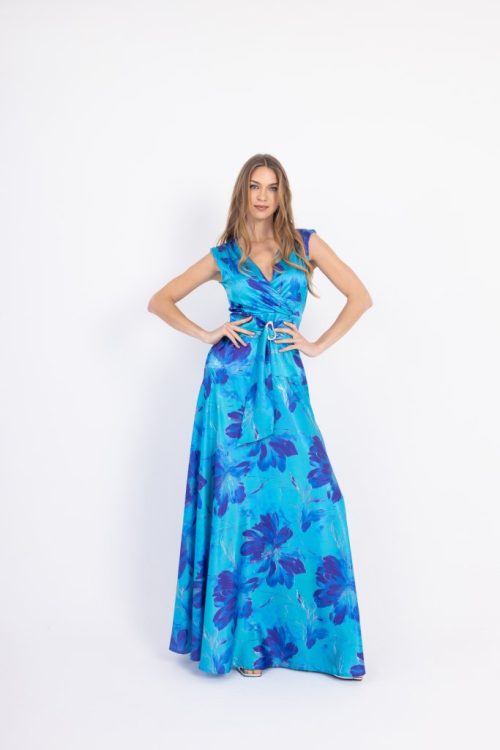 Μακρύ floral φόρεμα