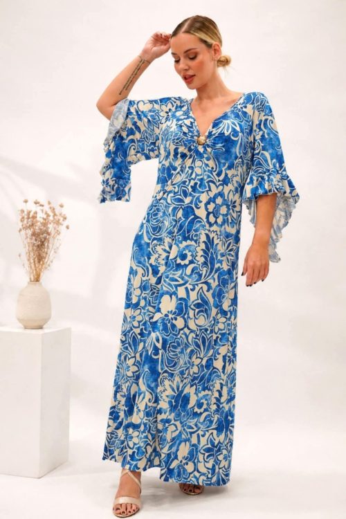 Floral φόρεμα